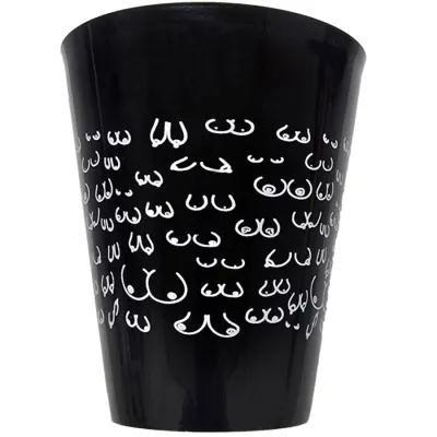 Gobelet humoristique Diablo Picante noir 500ml - Diverty Sex