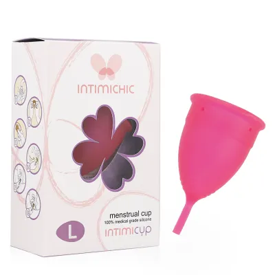 Coupe menstruelle en silicone médical taille L - Intimichic