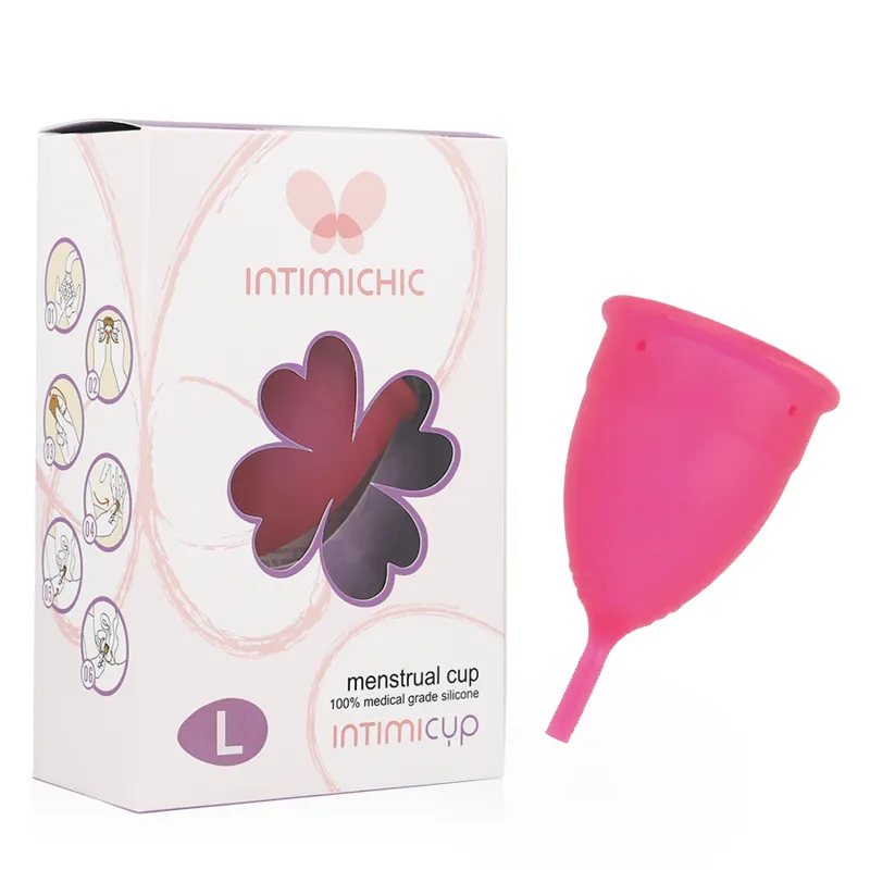 Coupe menstruelle en silicone médical taille L - Intimichic