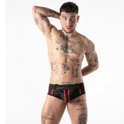 Slip Militaire Complet Full Access Rouge S - Locker Gear