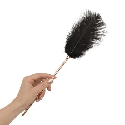 Rosy Gold - Feather Tickler Whip