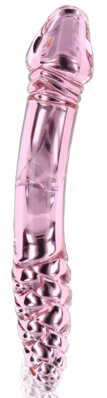 Gode en verre RHINESTONE SCEPTER 23 x 3.6cm Rose