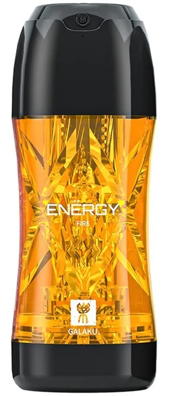 Masturbateur vibrant ENERGY Jaune
