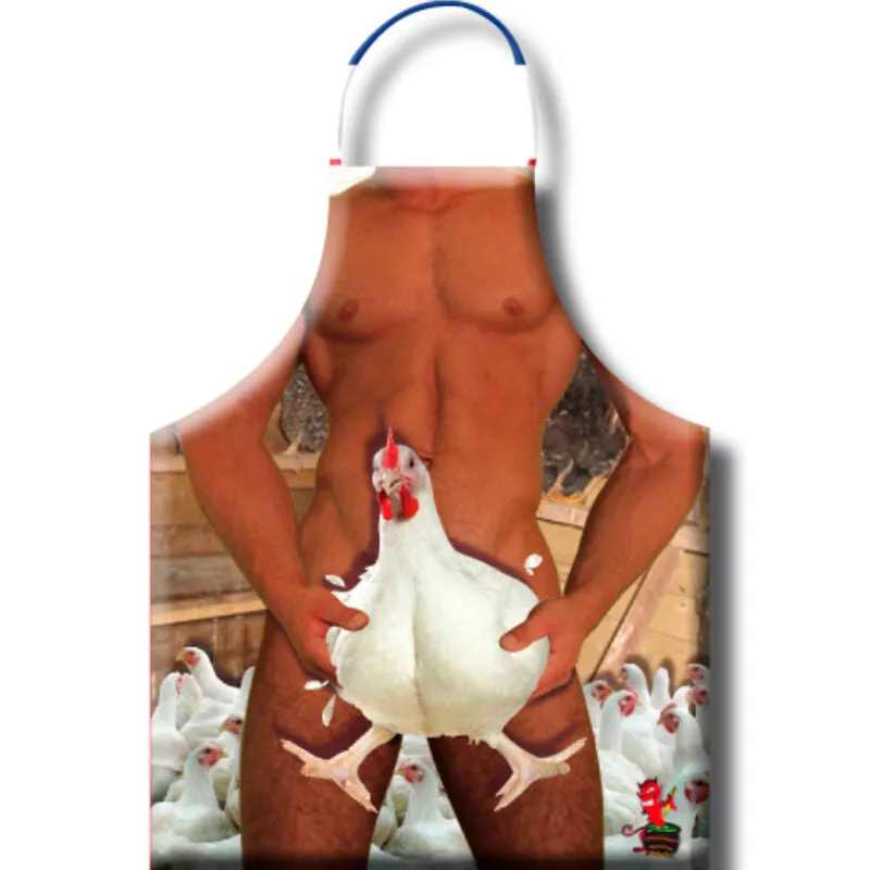 Tablier Humoristique Érotique Poule - Diablo Picante