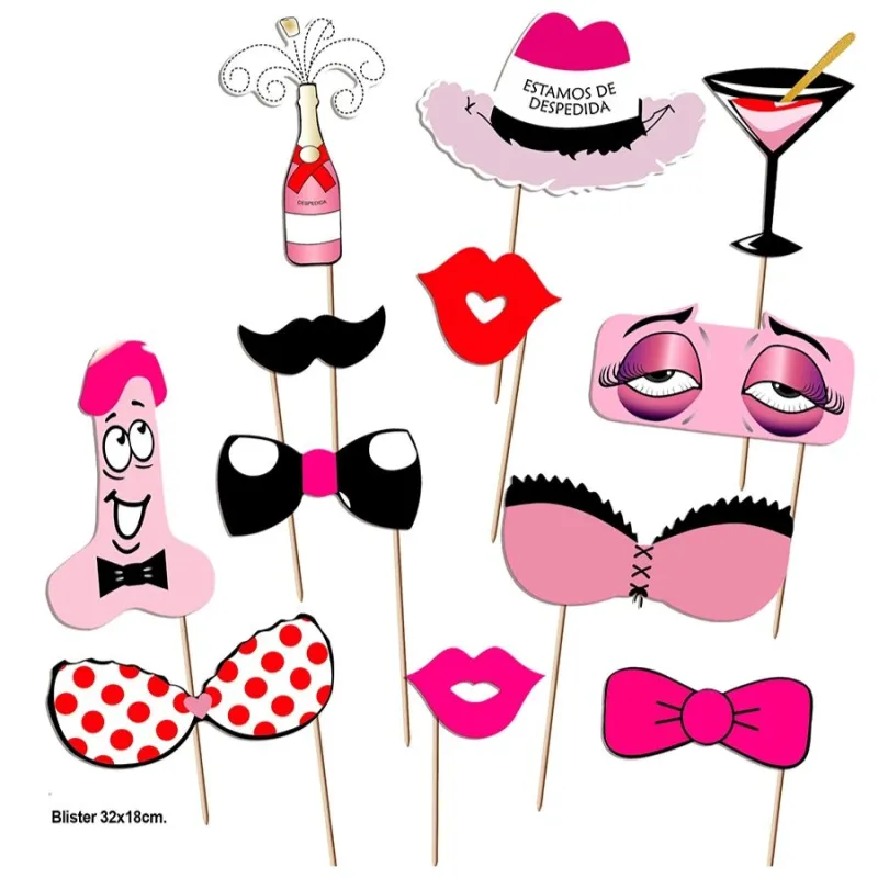 Accessoires photocall coquins Modèle 1 - Diablo Picante