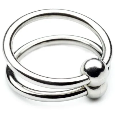 Cockring double anneau acier 30mm - Metal Hard