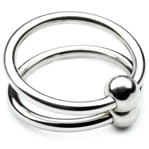 Cockring double anneau acier 30mm - Metal Hard