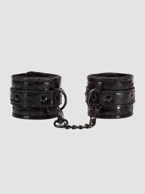 Menottes pour Poignets Black Rose