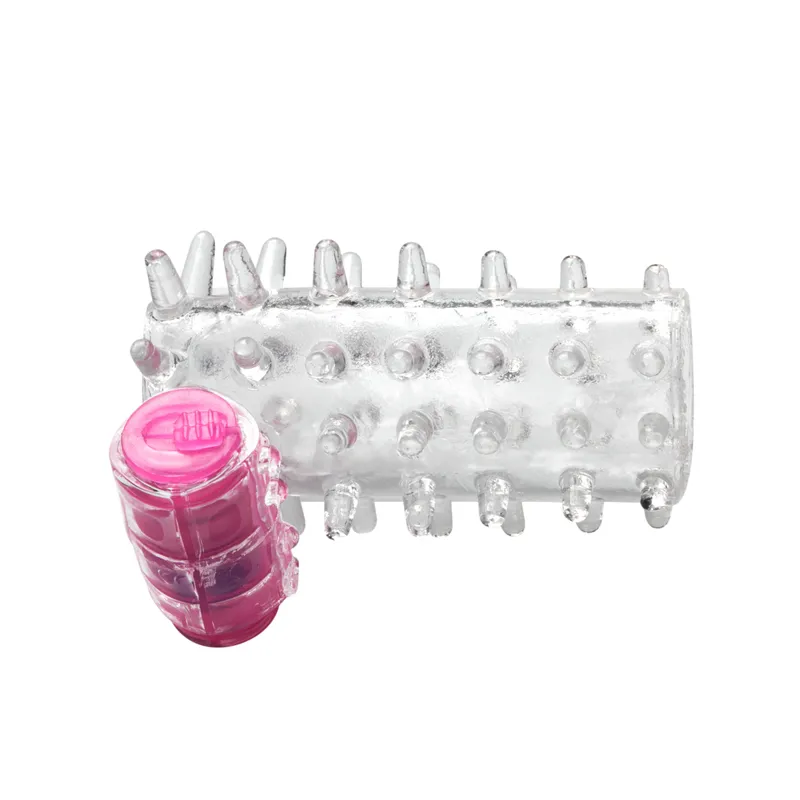 EasyToys - Manchon pénien vibrant - Transparent