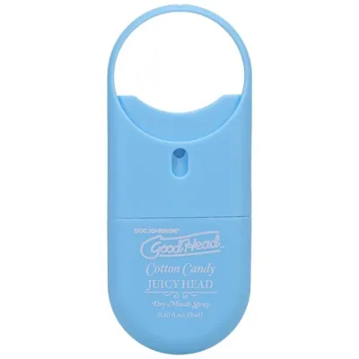 Doc Johnson - GoodHead Juicy Head Dry Mouth Spray ToGo - Barbe à Papa - 9 m