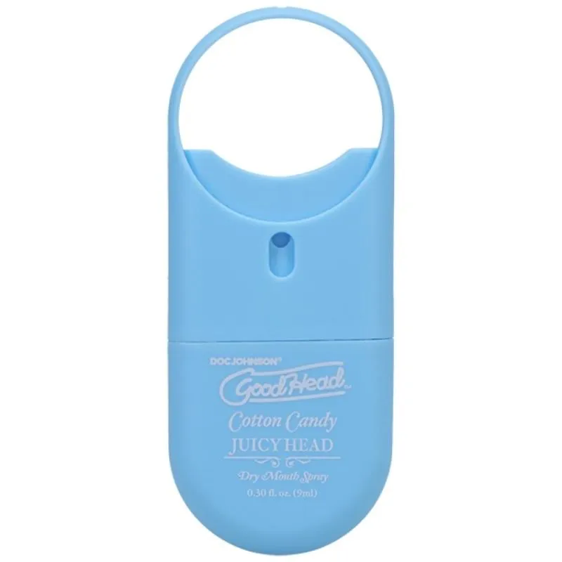 Doc Johnson - GoodHead Juicy Head Dry Mouth Spray ToGo - Barbe à Papa - 9 m