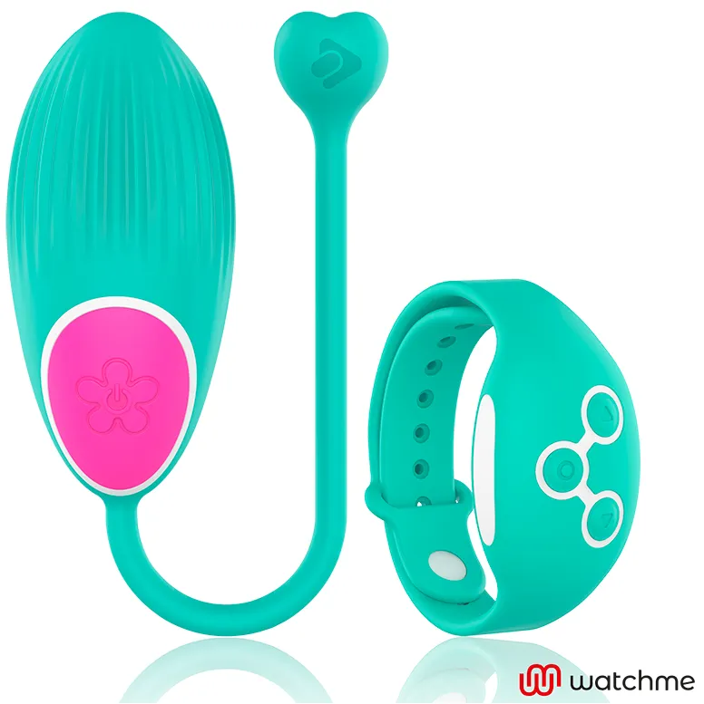 Oeuf vibrant avec bracelet télécommandé bleu - Wearwatch
