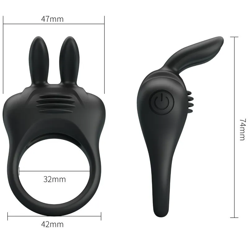 Anneau Vibrant Davion Rabbit - Pretty Love