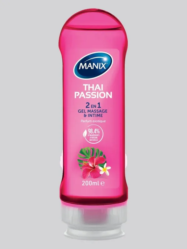 Gel intime et massage 2 en 1 Manix Thai Passion 200 ml