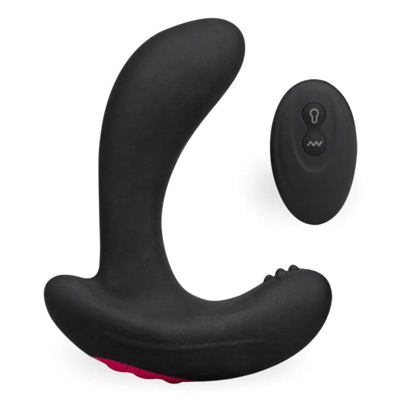 Vibromasseur anal Stimulateur de prostate gonflable vibrant Dublin - Noir