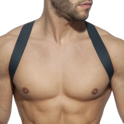 Addicted Harnais élastique SPIDER Gris