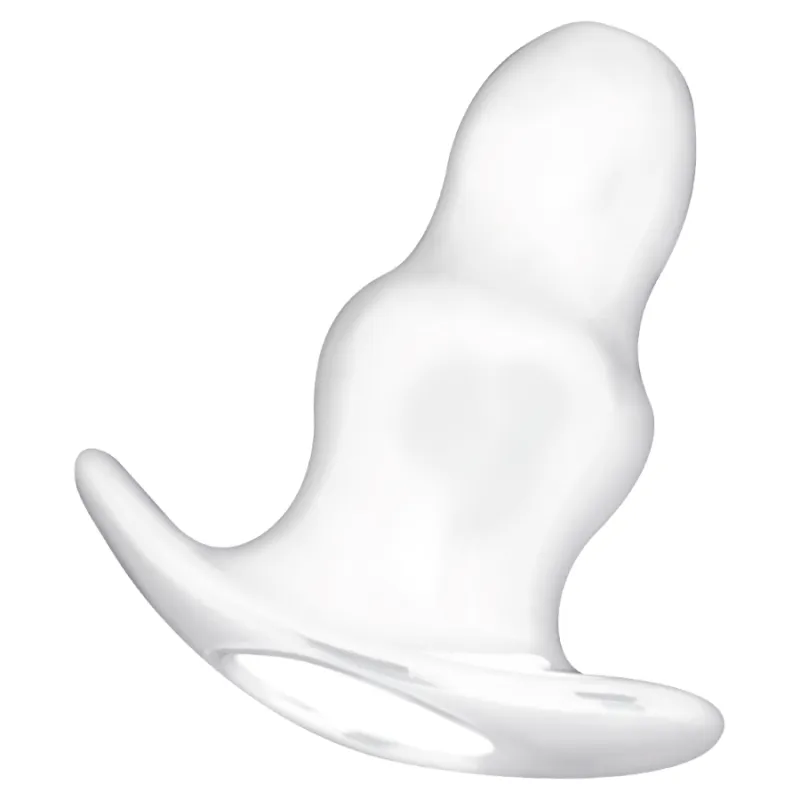 Plug Anal Tunnel Transparent 7cm - Addicted Toys