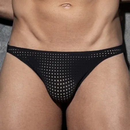 AD Fetish Slip EXCITE MESH Noir