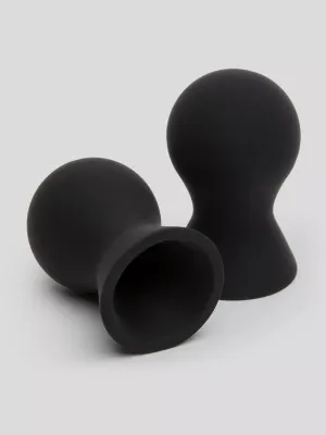Pompes à tétons silicone Perfect Pair noir