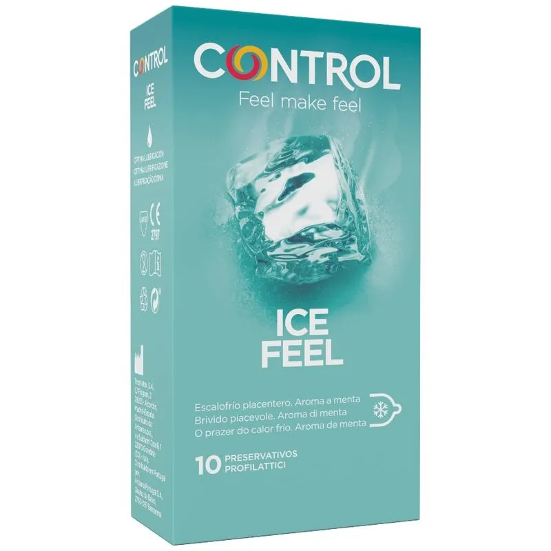 Préservatifs Control Ice Feel Cool Menthe x10 - Control