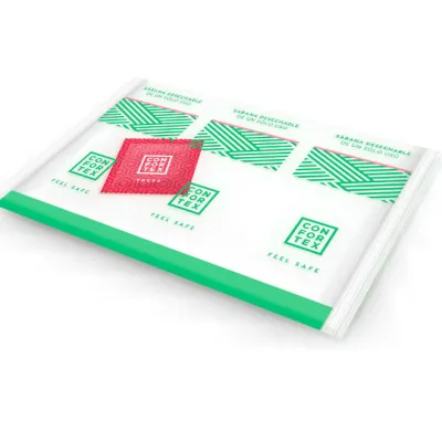 Kit Hygiène Confortex Drap Jetable + Préservatif Fraise