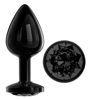 Plug Bijou AFTERDARK M 7 x 3.3cm Noir