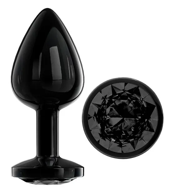 Plug Bijou AFTERDARK M 7 x 3.3cm Noir