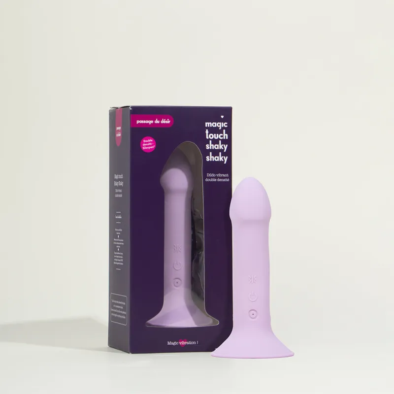Magic Touch Shaky Shaky dildo vibrant - 16,7 cm