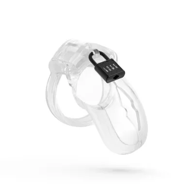 Cage de chasteté Lockdown Transparent - Petit