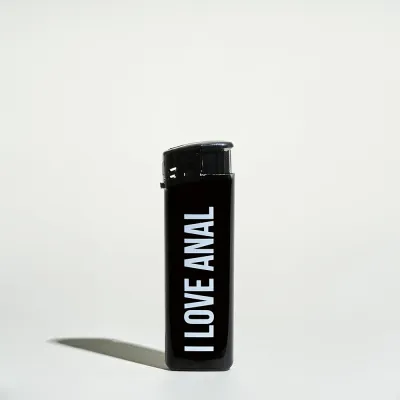 Briquet I love anal -  Noir