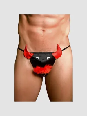 String Taureau Rouge & Noir