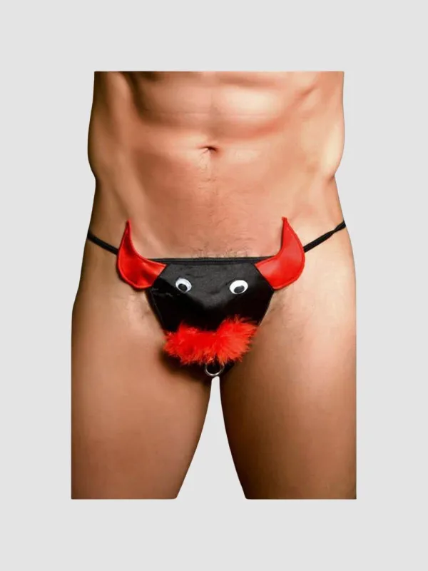 String Taureau Rouge & Noir