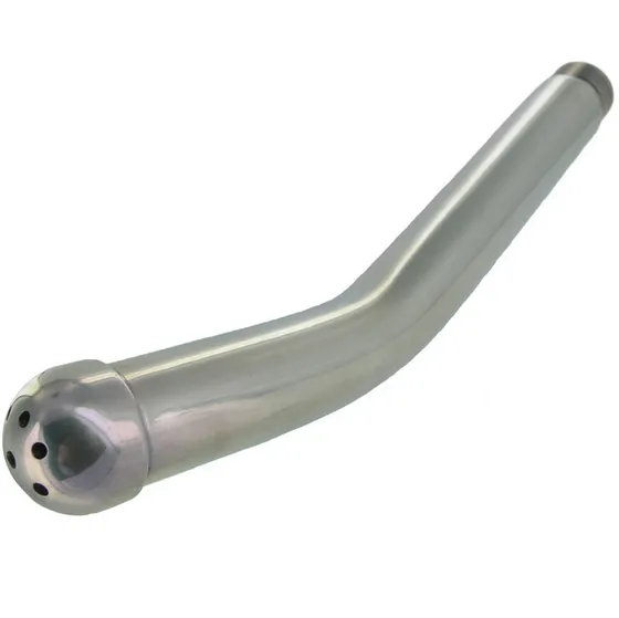 Douche Intime Stimulante G-Spot Acier 20cm - Metal Hard