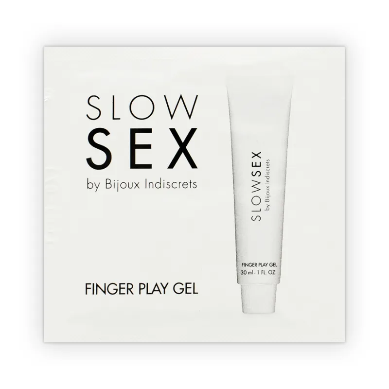Gel Massage Intime Slow Sex Jeu de Doigts Monodose - Bijoux