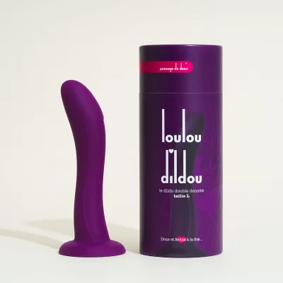 Loulou Dildou dildo double densité - L Violet