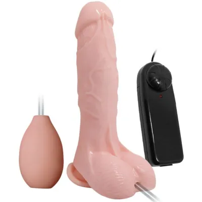 Gode Éjaculateur Vibrant avec Ventouse 19,3 cm - Baile