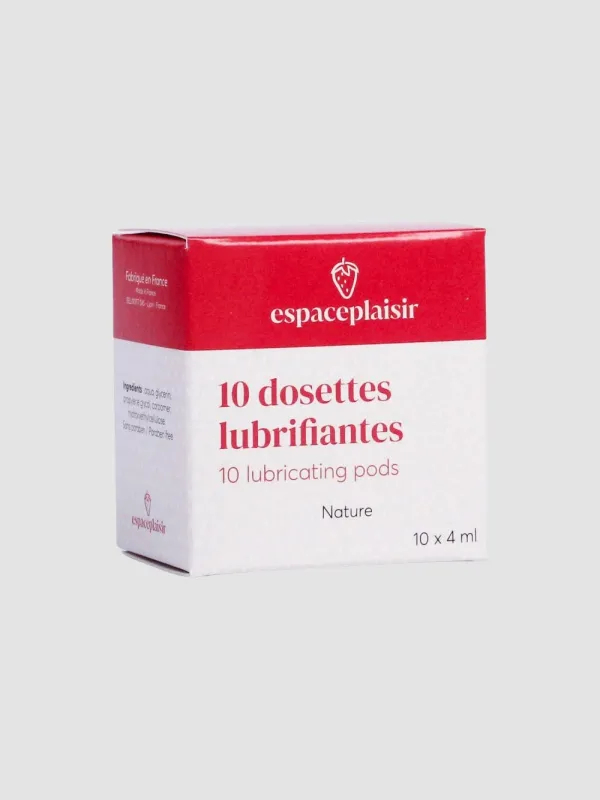 Lubrifiant eau Nature 4 ml x10