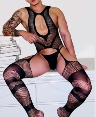 NoGenderWear Combinaison sexy GOSH Noire