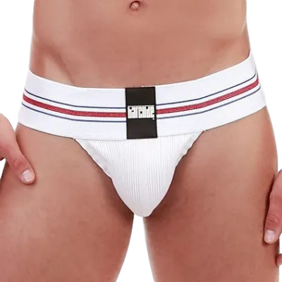 Barcode Berlin Jockstrap BORIS Blanc