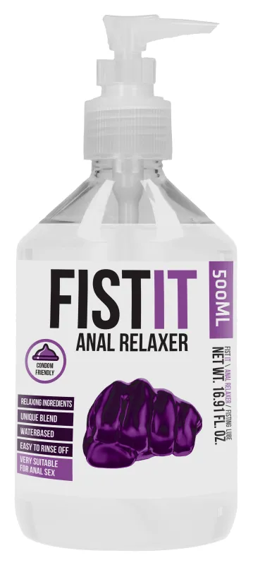 Crème relaxante ANAL RELAXER - Bouteille Pompe 500ml