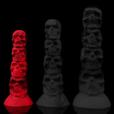 Plug anal DEATHY S 15 x 5 cm Rouge