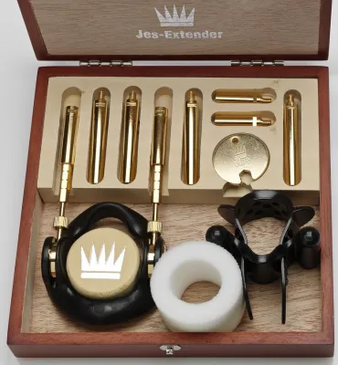 Extenseur pénien Jes-Extender plaqué or 24 carats - Jes-Extender