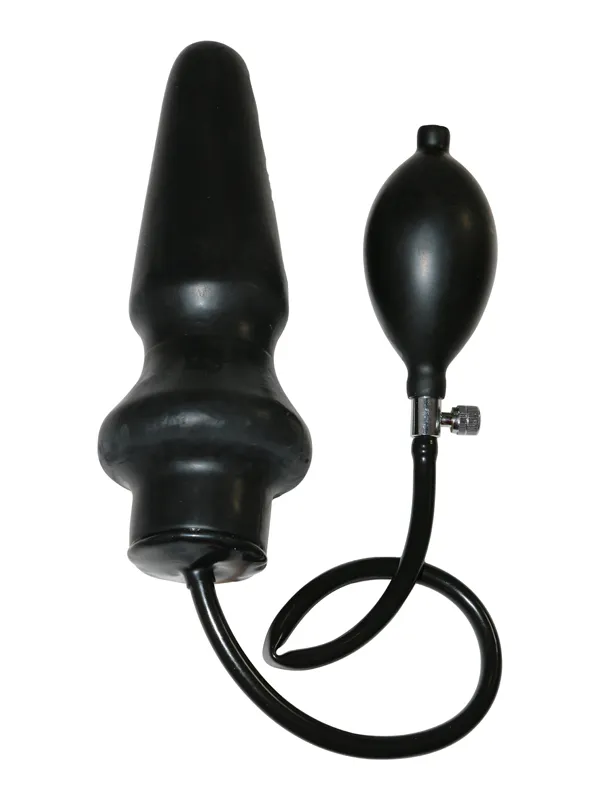 Master Series - Plug anal gonflable expansible XL - Noir