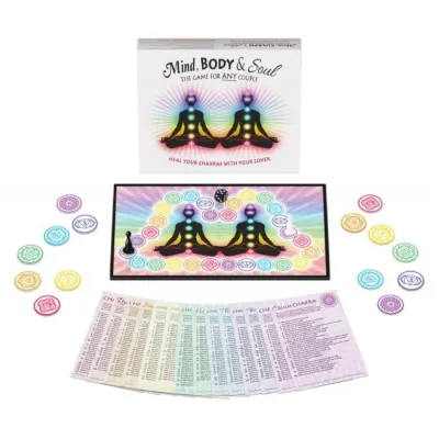Jeu Érotique Chakras pour Couples Bilingue - Kheper Games