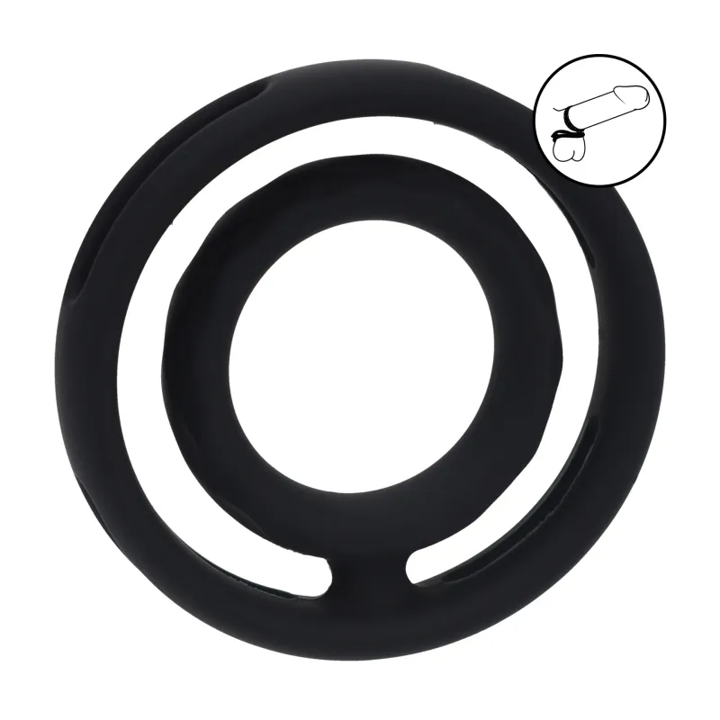 Cockring Grooved Silicone