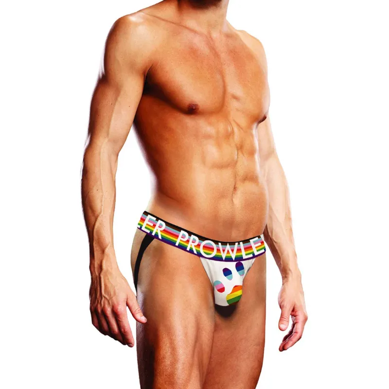 Prowler Oversized Paw Jockstrap Blanc M