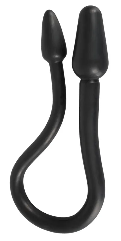 Gode long DOUBLE PLUG Rebel 76 x 5.1cm