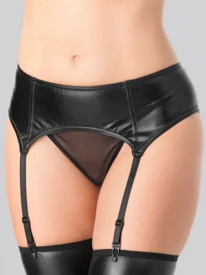Porte-jarretelles wetlook Fierce L