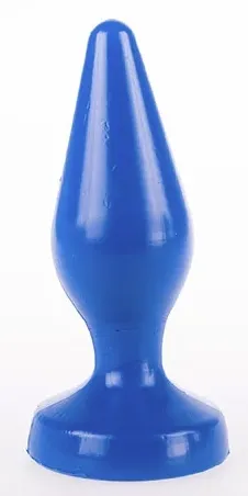 Plug anal CLASSIC S I Love Butt 11 x 4.3 cm Bleu
