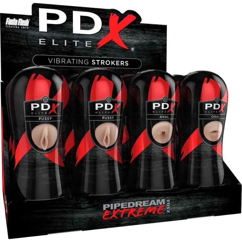 Masturbateurs Vibrants Pack PDX Elite 12 Unités - Pipedream